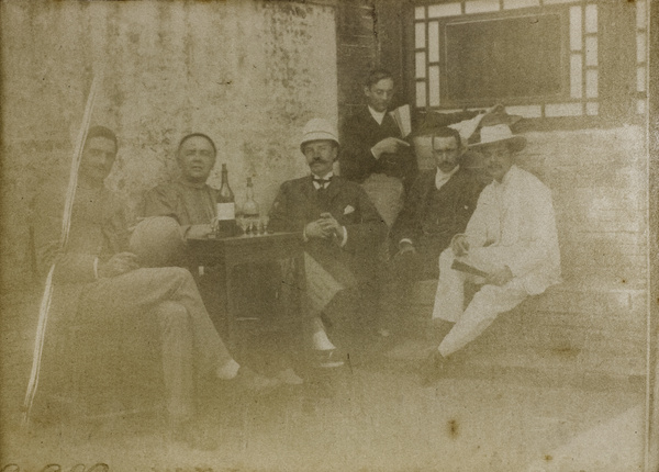 F.A. Aglen, Paul Boëll, E. Howard Martin, H. S. Saunderson, Charles Denby and A. Lecomte