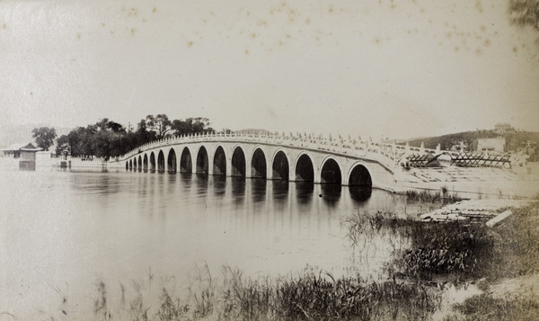 Seventeen-arch Bridge, Summer Palace, Peking