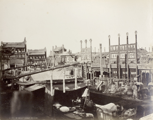 Market by Dongsi Pailou, Peking