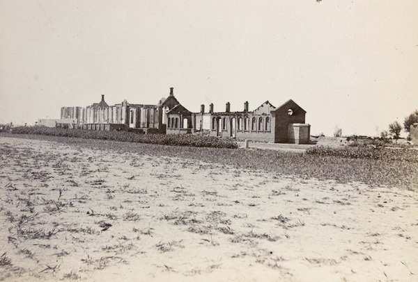 Ruins of the first Race Club grandstand, Tianjin