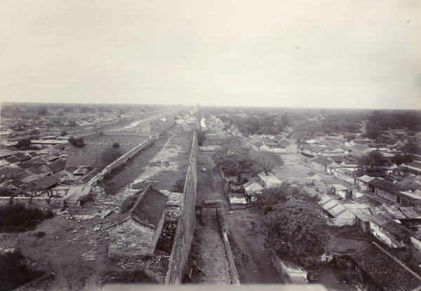 Wall separating Chinese City from Tartar City, Peking