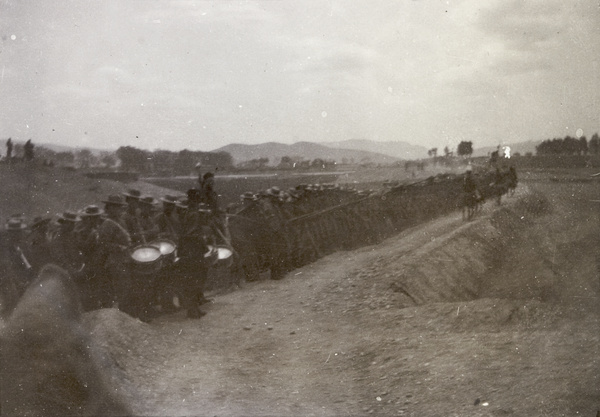 Chinese troops at Chi-nan