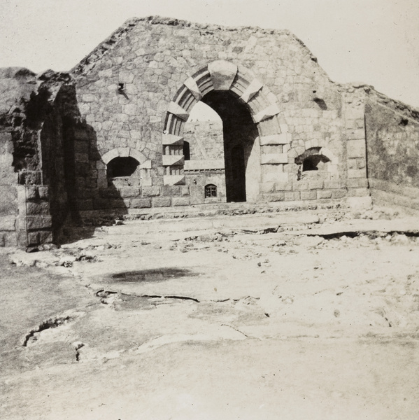 Entrance to an old fort, Weihaiwei