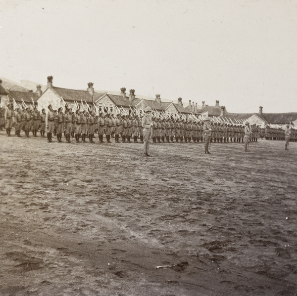 Review of 1st Chinese Regiment, Coronation Day, Weihaiwei