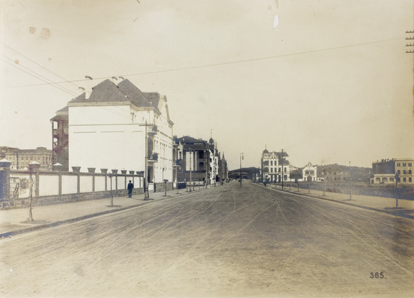 A main street, Tsingtao