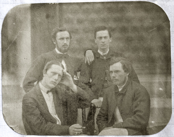 Group portrait of student interpreters, British Legation, Beijing (北京)