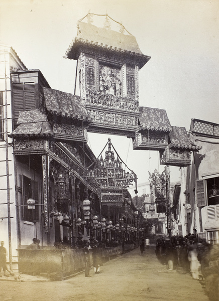 The Arch, Parsi illuminations, at Lyndhurst Terrace (擺花街), Hong Kong