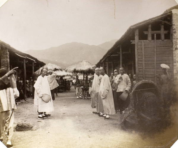 A street market, Tai Po (大埔), New Territories, Hong Kong