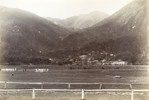 Wong Nai Chung Valley or Happy Valley (黃泥涌) and racecourse, Hong Kong