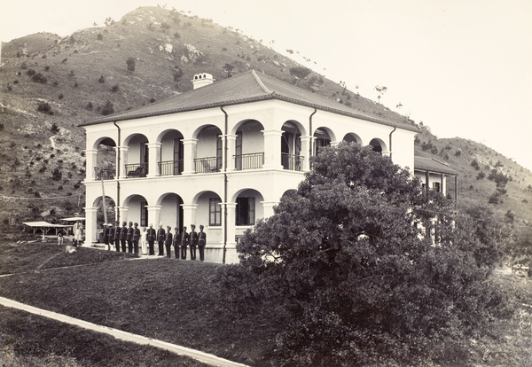 Au Tau (凹頭) police station, New Territories, Hong Kong