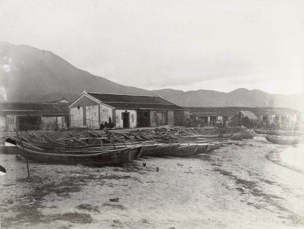 A market town at Starling Inlet (沙頭角海), New Territories (新界), Hong Kong
