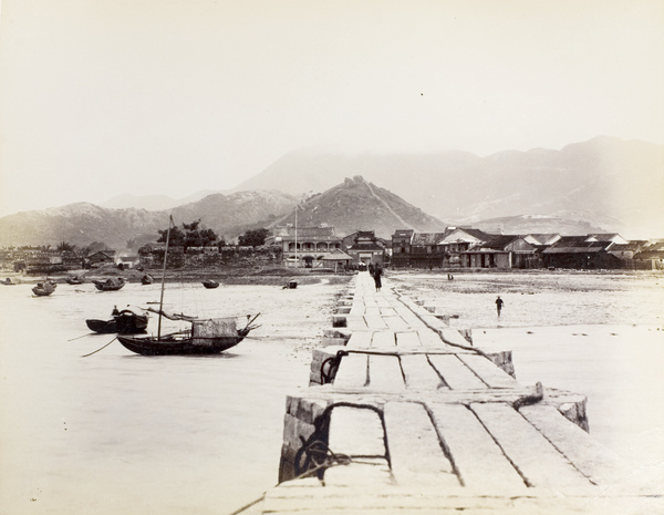 Lung Tsun Stone Bridge (龍津石橋) and Kowloon Walled City (九龍城寨), Hong Kong