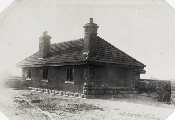 A building at the British Consulate, Jinan (濟南)