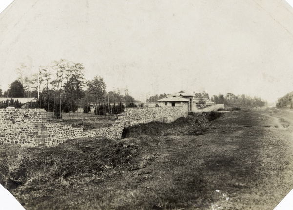 Perimeter wall, British Consulate, Tengchong (騰沖)