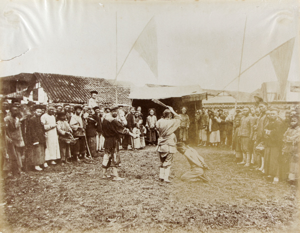 An execution scene, Shanghai