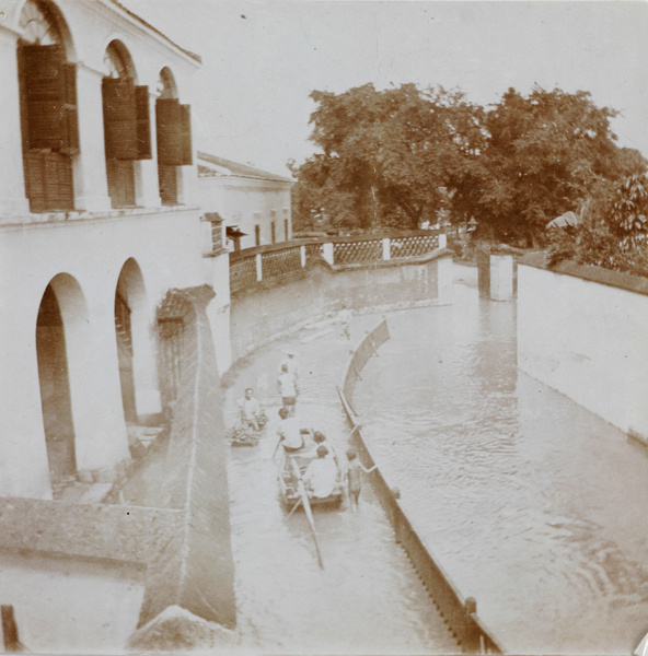 Flooded path