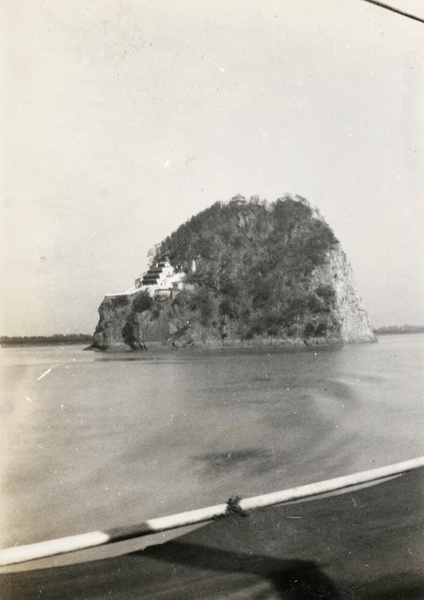 The 'Little Orphan' (小孤山), Yangtze River