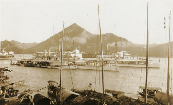 Steamships and sampans