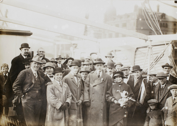 Group on a ship