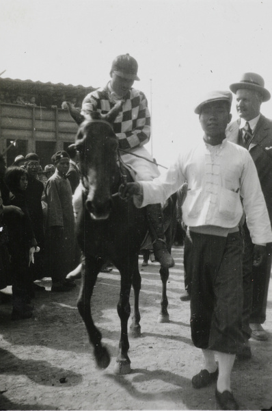 Sir Miles Lampson at the races