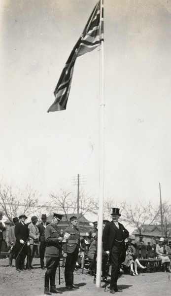 Sir Miles Lampson, King's Birthday Parade, Peking