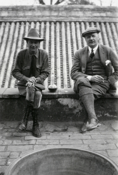 John Van Antwerp MacMurray and Sir Miles Lampson, Peking