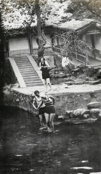 The Black Dragon Pool, Western Hills, Peking