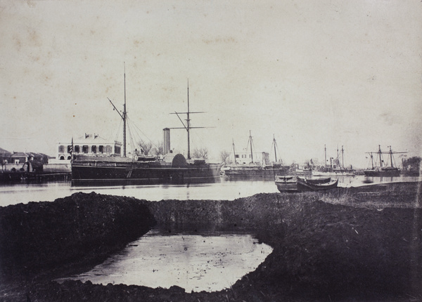 Combined Naval Squadron wintering at Tientsin