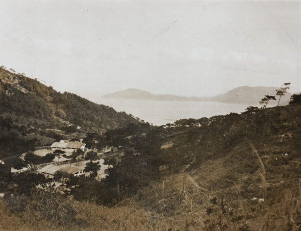 Livestock sheds and Lamma Island, Hong Kong