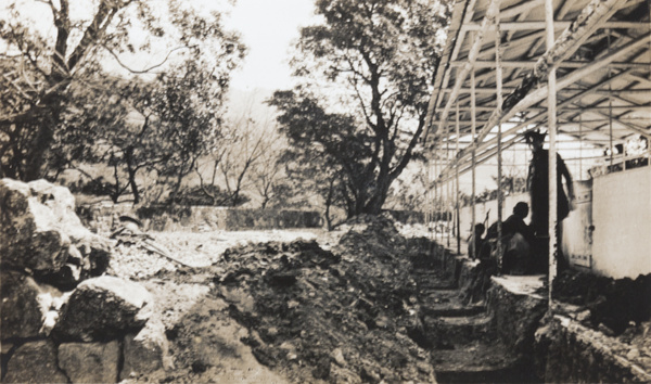 Foundations for a building, Hong Kong