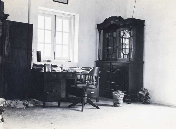 Frank Davidson's office, Pokfulam, Hong Kong