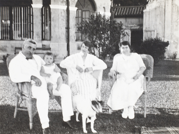 Mrs. Remington, Mr Stevenson, and others, Hong Kong