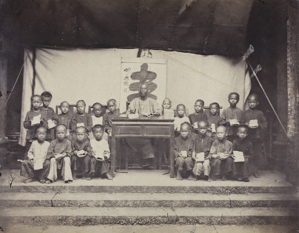 Chinese School, Canton, 1863