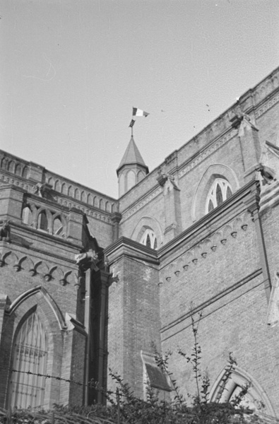 St. Ignatius Cathedral, Shanghai - with Tricolour