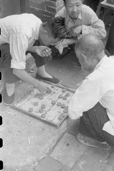 Chinese chess players, Yinchuan (银川), Ningxia