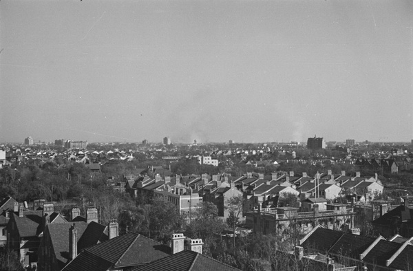 Shanghai, viewed from West Park Mansions (西园公寓)