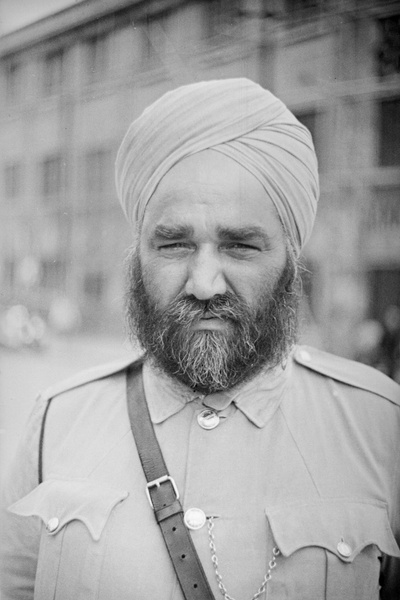 Sikh policeman, Shanghai Municipal Police