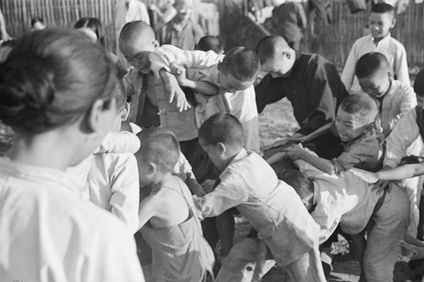 Children playing, Shanghai