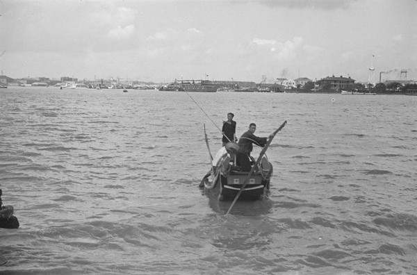 Water taxi on the Huangpu, Shanghai