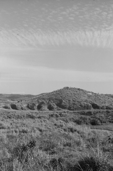 Soldiers on a hill