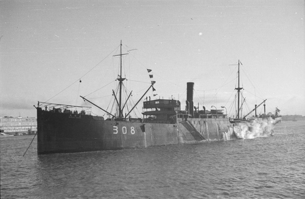 'Misaki Maru', a Japanese cargo ship, Shanghai