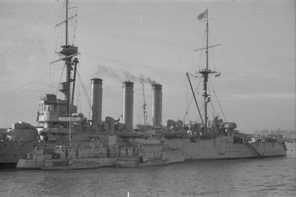 Japanese cruiser 'Izumo', Whangpoo River, Shanghai