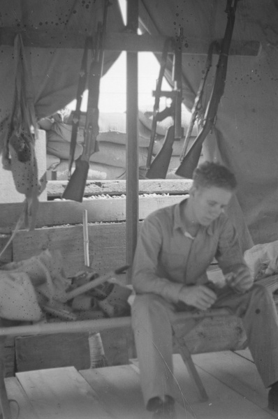 American Marine, with guns, Shanghai