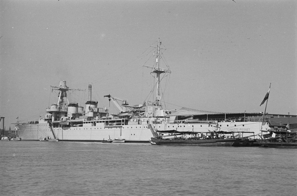 French cruiser 'Lamotte-Picquet' at Shanghai