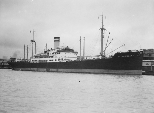 MV 'Burgenland', a freighter, Shanghai