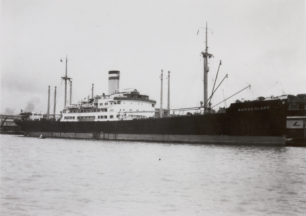 MV 'Burgenland', a cargo ship, Shanghai