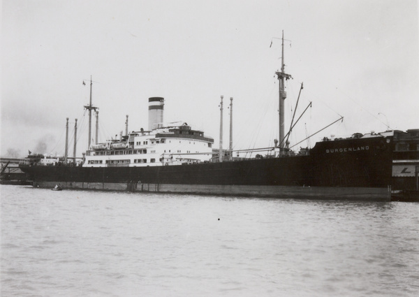 MV 'Burgenland', a cargo ship, Shanghai