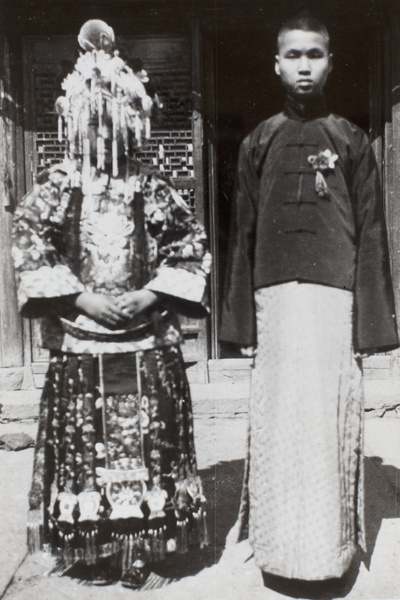 Bride and groom