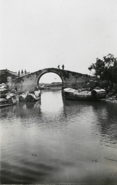 Bridge and boats