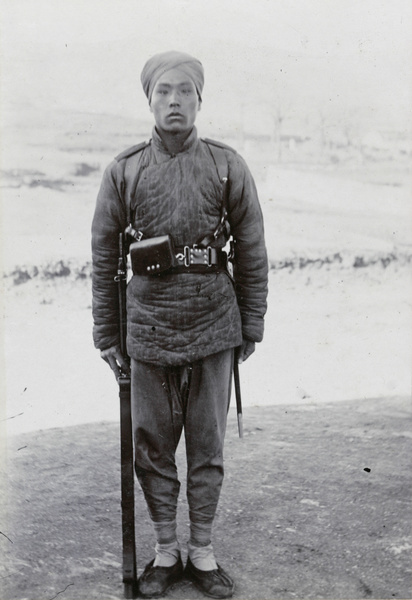 Recruit, 1st Chinese Regiment, winter 1901